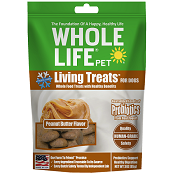 Whole Life Pet Living Treats Peanut Butter Dog Treats